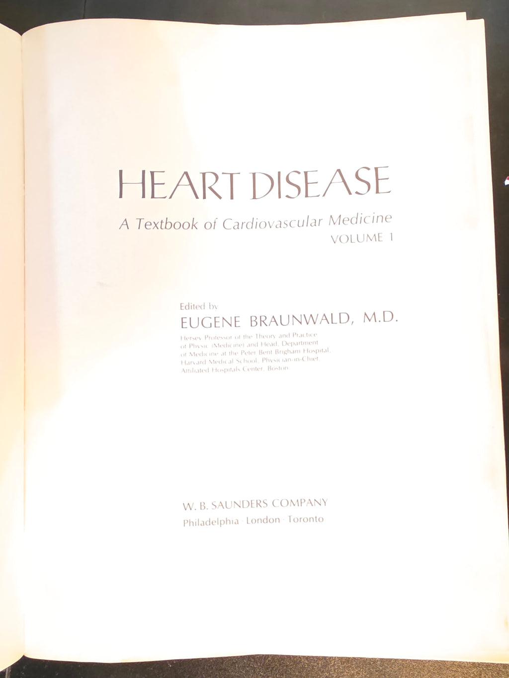 Heart Disease A Textbook of Cardiovascular Medicine