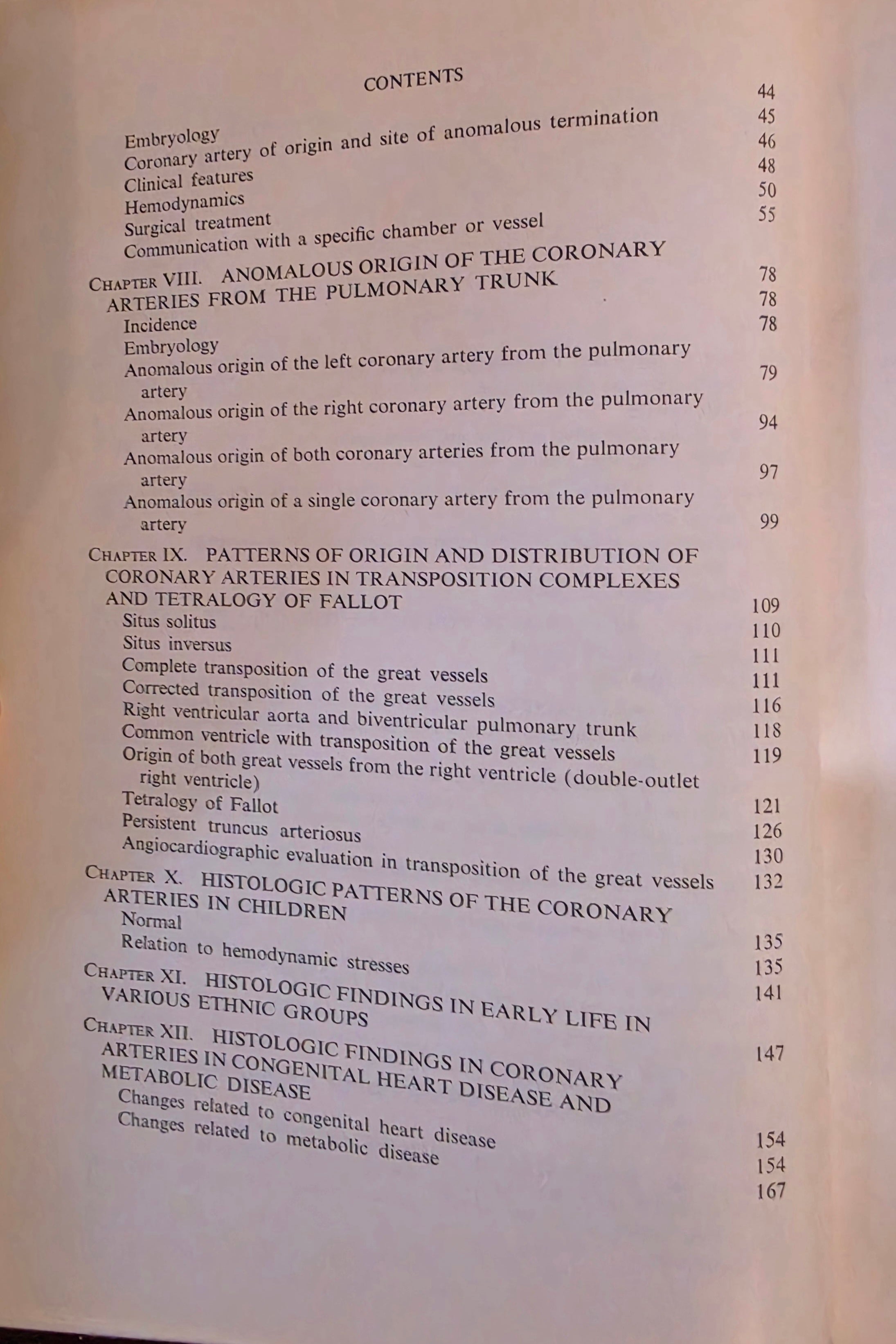 Coronary Arterial Variations in the Normal Heart and in Congenital Heart Disease